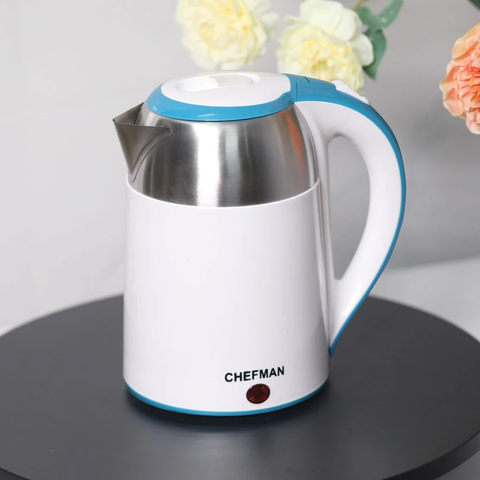 Ấm Siêu Tốc Chefman CM-723 2L - Bình Đun Nước Nhanh Chóng, An Toàn, Thiết Kế Hiện Đại, Tự Động Ngắt Điện Khi Nước Sôi