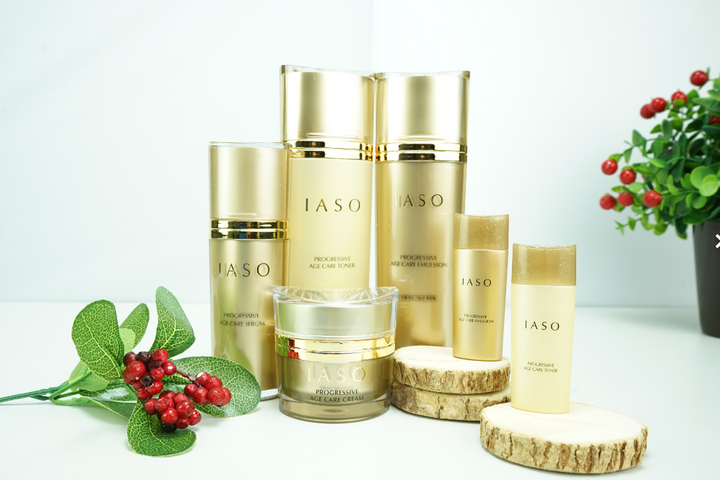 Bộ Sản Phẩm Dr.Iaso Progressive Age Care - Chăm Sóc Da Hỗ Trợ Trẻ Hóa, Cải Thiện Độ Đàn Hồi & Tông Màu Da Rạng Ngời