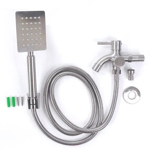 Bộ vòi sen tắm inox 304 kèm củ sen lạnh và dây 1.5m Hobby Home CSV1 - Tiện lợi, bền đẹp cho không gian tắm của bạn