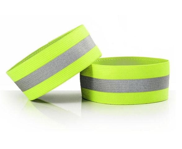 Combo 2 Đôi Đai Phản Quang Đeo Tay Chân GoodFit GF05RA - An Toàn Khi Tập Thể Thao, Cao Cấp, Dễ Dàng Sử Dụng