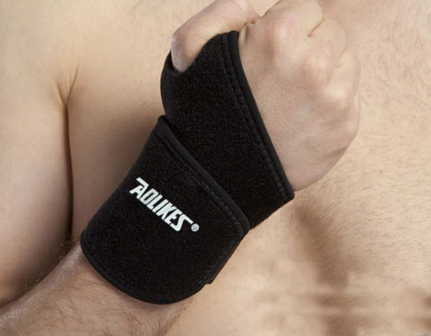 Đai cuốn cổ tay Aolikes AL7937 - Phụ kiện tập gym chống chấn thương, nâng tạ và thể lực, hỗ trợ bảo vệ cổ tay chắc chắn