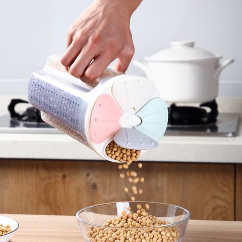 Hộp bảo quản thực phẩm trong suốt Jiashi nhựa PP 2500ml - Thiết kế nhiều ngăn tiết kiệm không gian tủ bếp, an toàn cho sức khỏe