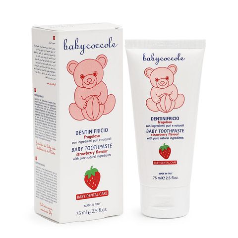 Kem Đánh Răng Babycoccole Hỗ Trợ Ngăn Ngừa Sâu Răng Cho Bé 12M+ - Hương Trái Cây Ngọt Ngào, An Toàn Khi Nuốt