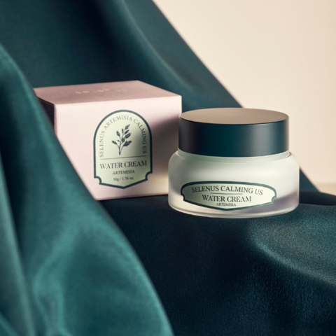 Kem Dưỡng Da Selenus Artemisia Calming Us Water Cream 50g - Dưỡng ẩm, Làm Dịu Da, Phục Hồi Da Tổn Thương, Chiết Xuất Ngải Cứu