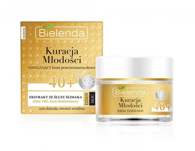 Kem dưỡng sên vàng hỗ trợ trẻ hóa da Bielenda Kuracja Mlodosci Krem 40+