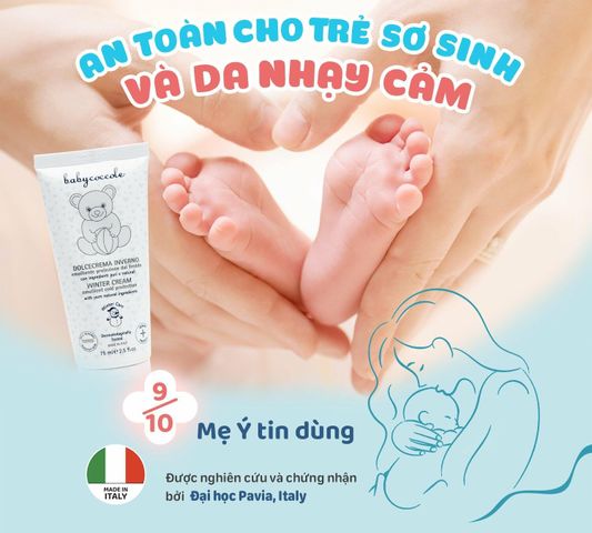 Kem Nẻ và Giữ Ẩm Sáp Ong Babycoccole 75ml - Dưỡng Ẩm Chống Nứt Nẻ Cho Bé Từ Sơ Sinh, An Toàn Cho Da Nhạy Cảm