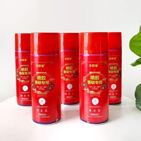 Keo Dán Xịt Đa Năng Mifan 450ml - Không Để Lại Vết Keo, Dán Giấy, Phù Hợp Dùng Trong Thủ Công, Dính Xốp, Tờ Rơi, Áp Phích