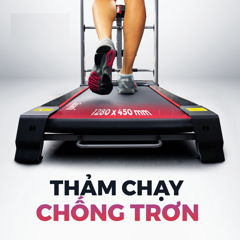 Máy Chạy Bộ Đa Năng Zasami KZ-K2201 - Chạy Bộ, Đi Bộ, Tập Bụng, Massage, Độ Nghiêng Tự Động, 12 Bài Tập Tự Động, Thể Dục Tại Nhà