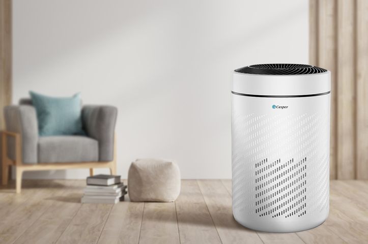 Máy lọc không khí Casper AP-250MAH 22W - Tiết kiệm điện, lọc không khí hiệu quả cho phòng 20-30m², thiết kế nhỏ gọn, nhẹ 2.8kg.