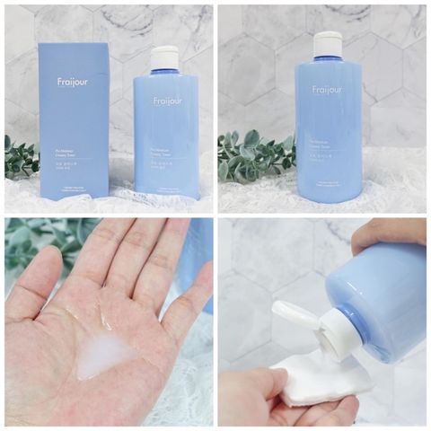 Nước Dưỡng Trắng Da Fraijour Pro Moisture Creamy Toner 500ml - Toner Dưỡng Ẩm, Không Hương Liệu, Phù Hợp Mọi Loại Da