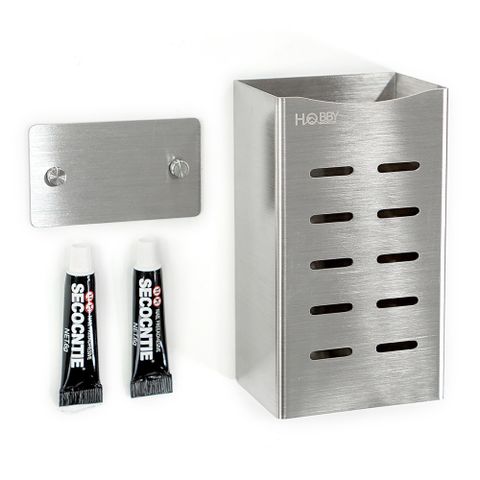Ống Đũa Inox 304 Dán Tường Hobby Home Decor OD2 - Lắp Dễ Dàng, Chất Liệu Bền, Tiện Ích Cho Gia Đình 5-7 Người