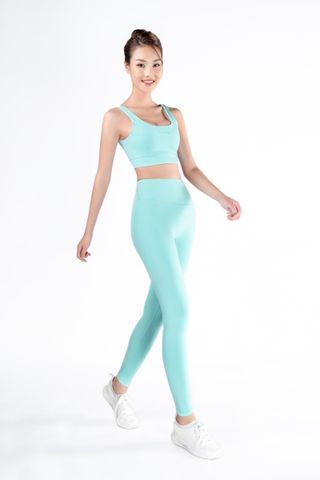 Set Bộ Tập Gym Nữ Cao Cấp Multi-FIT Livan LV22212204 - Áo Bra & Quần Legging Thời Trang, Chất Liệu Co Giãn, Thoáng Khí