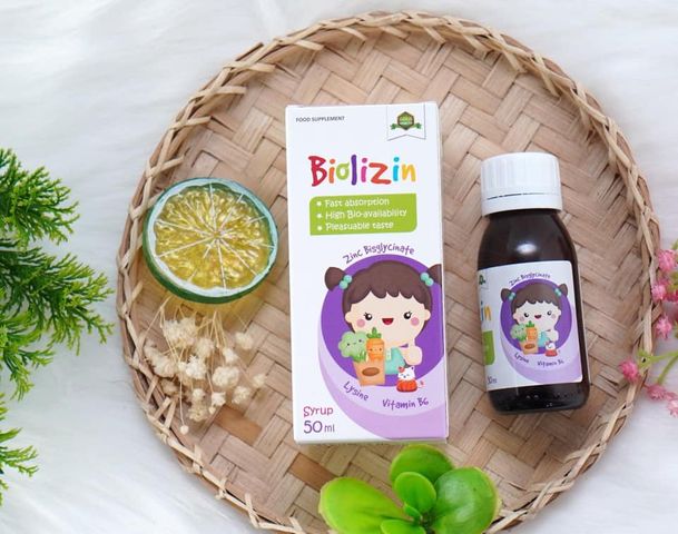 Siro Aplicaps Biolizin giúp bé ăn ngon, hấp thụ tốt