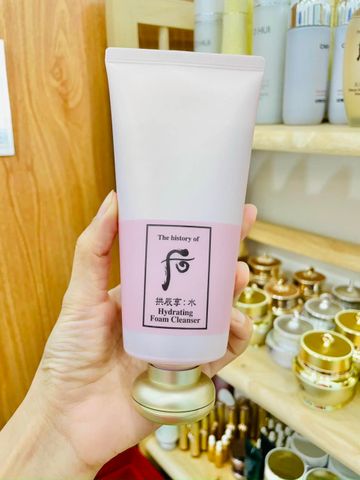 Sữa Rửa Mặt The History Of Whoo Gongjinhyang Soo 180ml - Gel Làm Sạch, Dưỡng Ẩm, Phù Hợp Mọi Loại Da, Chăm Sóc Da Mịn Màng