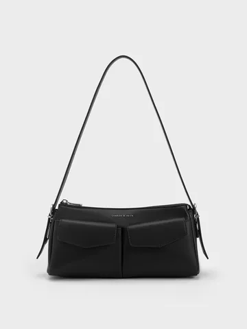 Túi Charles & Keith Double Pouch Shoulder Bag CK2-20160119