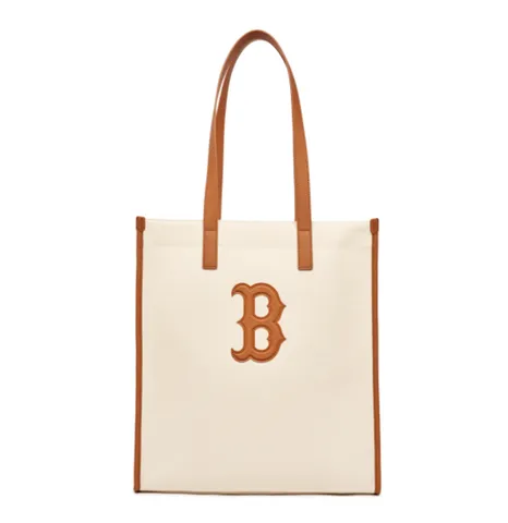 Túi MLB Basic Canvas Vertical Tote Bag Boston Red Sox3AORM033N-43CRS