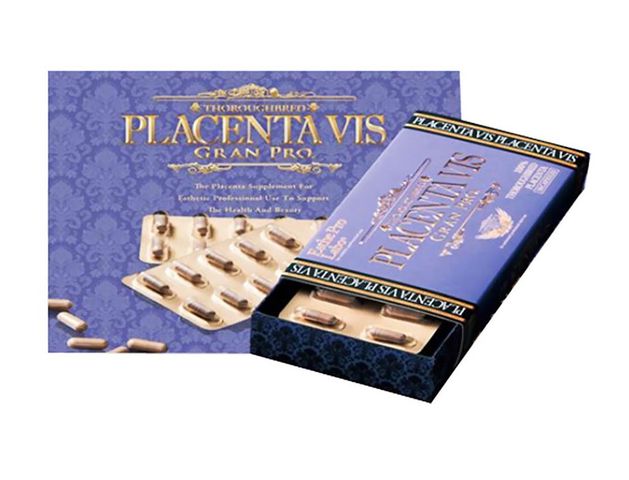 Viên uống nhau thai ngựa Esthe Pro Labo Placenta Vis Gran Pro - Hộp 30 viên hỗ trợ tăng cường sức khỏe và làm đẹp da