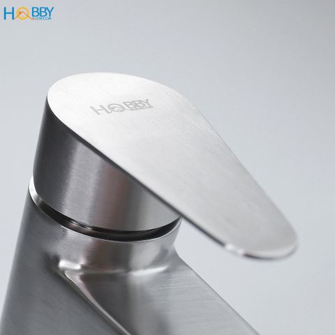 Vòi Lavabo Lạnh Inox 304 Nguyên Khối - Thiết Kế Đơn Giản, Hiện Đại Cho Chậu Rửa Mặt Hobby Home Decor LBL1