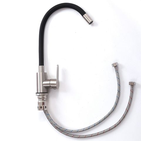 Vòi Nước Rửa Chén Nóng Lạnh Đầu Mềm Inox 304 Hobby Home Decor VTM1 - Thiết Kế Linh Hoạt Chống Rỉ Sét, Tiện Lợi Cho Nhà Bếp