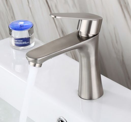 Vòi Xả Lavabo Lạnh Hobby Home Decor LBL2 Inox 304 - Thiết Kế Sang Trọng, Hiện Đại, Phù Hợp Mọi Chậu Rửa