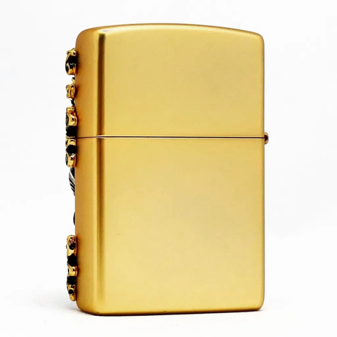 Bật lửa Zippo Flying Dragon ZA-1-80A - Bật lửa đồng thau cao cấp với họa tiết rồng điêu khắc độc đáo, quà tặng sang trọng cho tín đồ đam mê đồ sưu tầm.