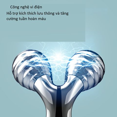 Cây Lăn Massage Điện Sinh Học Vline HoMedics FAC-BR200 - Kích Thích Lưu Thông Máu, Trẻ Hóa Da, Giảm Nếp Nhăn