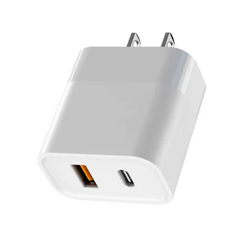 Củ Sạc Nhanh 2in1 PD 20W QC 18W - Sạc USB-C và USB-A cho Điện Thoại, Máy Tính Bảng, Laptop - Thiết Kế Nhỏ Gọn, An Toàn, Tương Thích Nhiều Thiết Bị