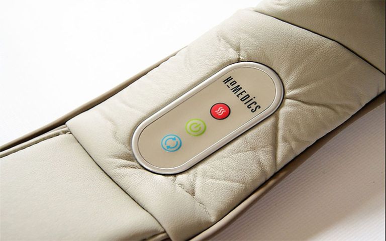 Đai Massage Cổ Vai Gáy Shiatsu HoMedics NMS-620H - Thiết Bị Massage 3D Có Nhiệt Hồng Ngoại, Hỗ Trợ Giảm Đau Mỏi