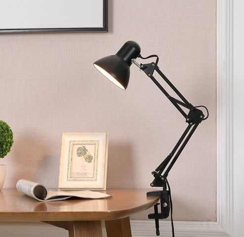 Đèn Bàn Gấp Gọn PIXAR LED Chống Cận Kèm Kẹp - Thiết Kế Thông Minh, Nhiều Màu Sắc, Thay Thế Bóng Dễ Dàng