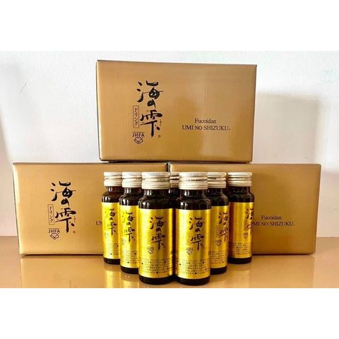 Fucoidan Umi No Shizuku Dạng Nước Nhật Bản - Thực Phẩm Bổ Sung Giàu Dinh Dưỡng Từ Tảo Mozuku & Mekabu, Hỗ Trợ Khỏe Mạnh Hệ Miễn Dịch