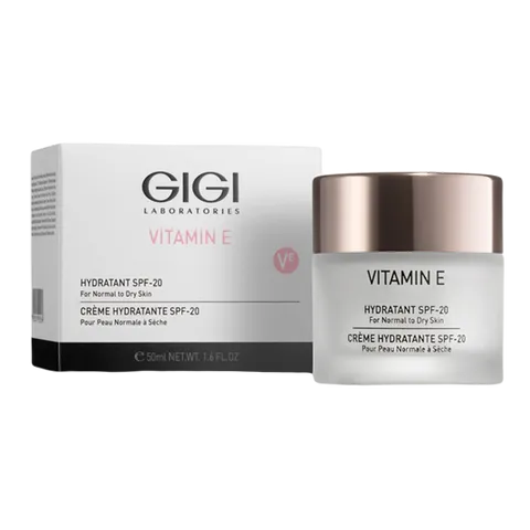 Kem dưỡng da khô Gigi Vitamin E Hydratant SPF20 For Normal To Dry Skin