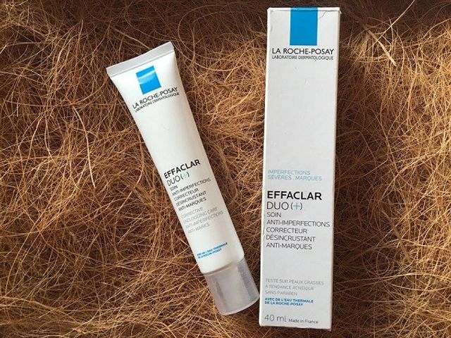 Kem Trị Mụn La Roche Posay Effaclar Duo+ 40ml - Giúp Làm Sạch Da, Ngăn Ngừa Mụn Hiệu Quả Với Niacinamide và LHA