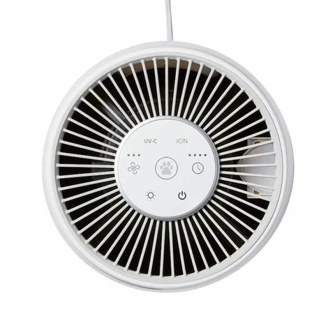 Máy Lọc Không Khí Khử Mùi và Lông Thú Cưng HoMedics AP-PET35A-WT - Bộ Lọc HEPA, Carbon 125m², Công Nghệ UV-C Khử Khuẩn