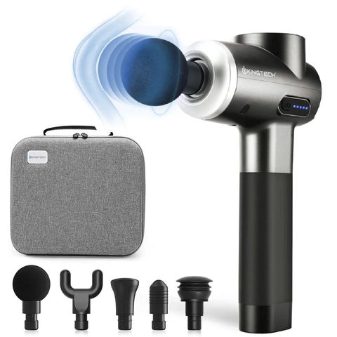 Máy Massage Cầm Tay Kingtech Max 1 - Mô Hình Tập Thể Thao, Công Suất 3200 Vòng/Phút, Thiết Kế Đa Năng 5 Cấp Độ, Thời Gian Sử Dụng Lên Đến 7 Giờ