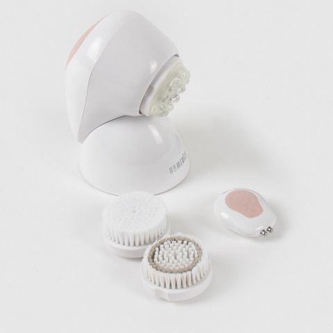 Máy Rửa Mặt HoMedics FAC-700 - Công Nghệ Siêu Âm 3D Phân Tích Da - Làm Sạch Sâu, Massage, Chuyên Nghiệp Như Spa