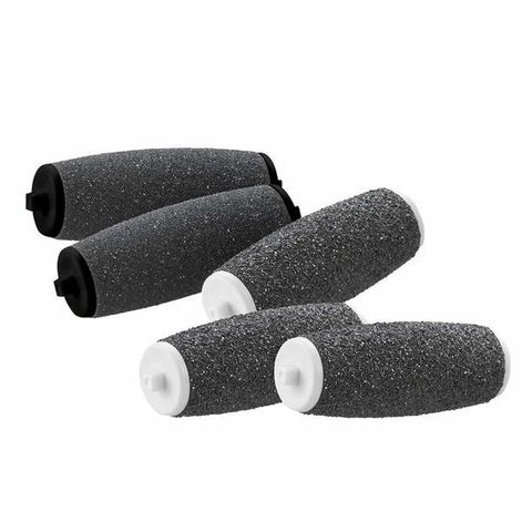 Máy Tẩy Da Chết Gót Chân HoMedics PED-1301 - Thiết Bị Chăm Sóc Da Chân Tạo Mềm Mại, Hiệu Quả với 6 Đầu Mài Thay Thế