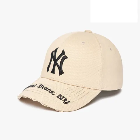 Mũ nón MLB unisex beige chính hãng giá tốt