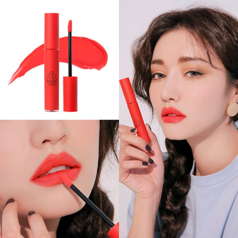 Son kem lì 3CE Velvet Lip Tint - Bộ sưu tập 10 màu sắc đẹp, bền màu, dễ sử dụng, phù hợp mọi phong cách trang điểm