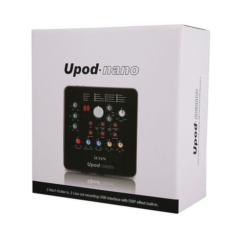 Soundcard Livestream Icon Upod Nano - Thiết bị Âm Thanh Chuyên Nghiệp USB Dễ Dàng Kết Nối, Phù Hợp Cho Hát Livestream, Nghe Nhạc