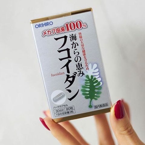 Tảo Fucoidan Orihiro Nhật Bản 90 Viên - Hỗ Trợ Tăng Cường Sức Khỏe, Đề Kháng, Chống Oxy Hóa, Cải Thiện Tiêu Hóa