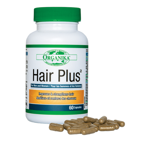 Viên Uống Hair Plus Organika Hỗ Trợ Mọc Tóc và Giảm Rụng Tóc - Dưỡng Chất Từ Cỏ Tháp Bút và Chiết Xuất Nho