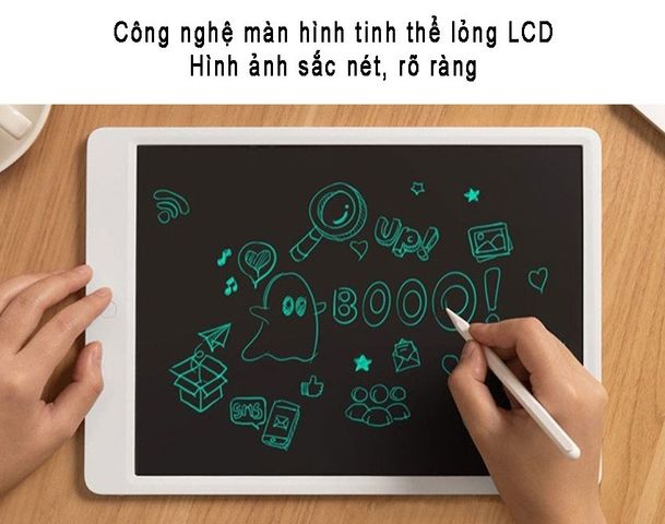 Bảng Vẽ Điện Tử Xiaomi LCD Mijia XMXHB02WC - Bảng Vẽ Sáng Tạo Không Bụi Phấn, Dễ Dàng Sử Dụng, Thiết Kế Mỏng Nhẹ 10-13.5 Inch