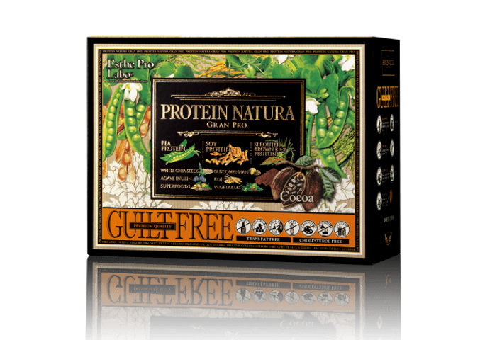 Bột Uống Bổ Sung Protein Natura Gran Pro - Esthe Pro Labo, 3 Vị Thực Vật Năng Lượng Cho Người Tập Gym và Ăn Kiêng, Hỗ Trợ Cân Bằng Dinh Dưỡng