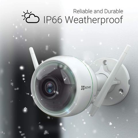 Camera Ngoài Trời Wifi Ezviz C3WN - Chuẩn IP66, Full HD, Tầm Nhìn Đêm 30m, Tính Năng Chống Trộm & Phát Hiện Chuyển Động
