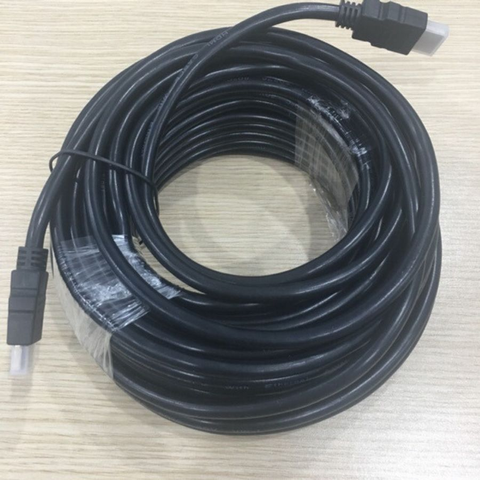 Dây cáp HDMI dạng tròn 15m chuẩn 1.4 - Truyền tải hình ảnh và âm thanh chất lượng cao đến TV, hỗ trợ độ phân giải 1080p