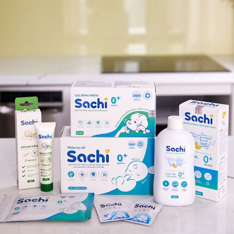 Kem Sachi Dưỡng Ẩm Giảm Hăm Tã cho Bé từ 0m+ - Kem Đa Năng Hỗ Trợ Làm Dịu Da Nhạy Cảm và Giảm Kích Ứng