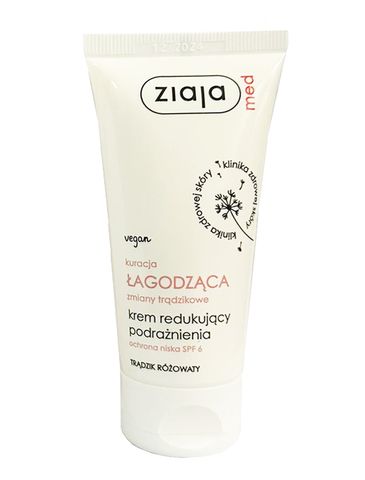 Kem Dưỡng Hỗ Trợ Cải Thiện Viêm Nang Lông Ziaja Med 50ml - Sản Phẩm Cho Da Nhạy Cảm, Dầu, Mụn - Ngăn Ngừa Mụn Đỏ, Mát Lành Tự Nhiên