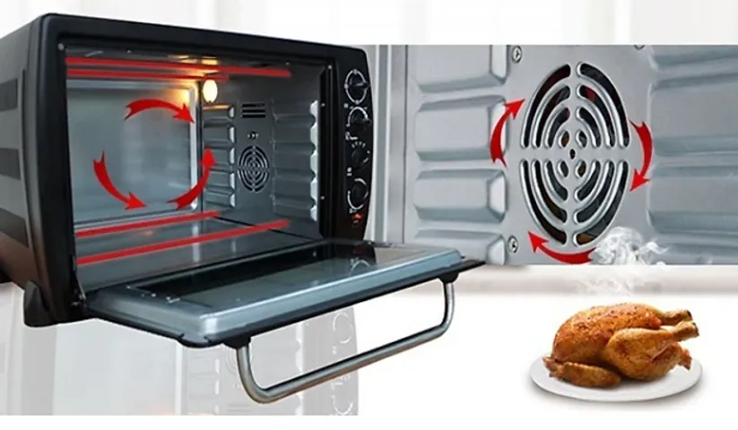 Lò Nướng Đối Lưu Philiger PLG-6036 - 5 Chế Độ Nướng, Dung Tích 36 Lít, Công Suất 1400W, Nướng Đều Thực Phẩm, Tiết Kiệm Thời Gian