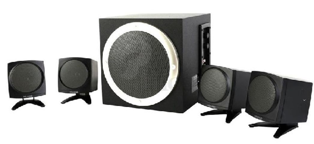 Loa Máy Tính 4.1 Microlab M900 - Công Suất Lớn 50W, Âm Thanh Rõ Ràng, Thiết Kế Hiện Đại, Phù Hợp Với Laptop và TV