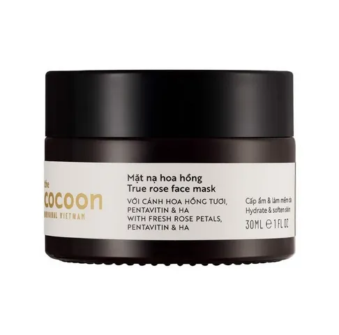 Mặt nạ hoa hồng The Cocoon True Rose Face Mask